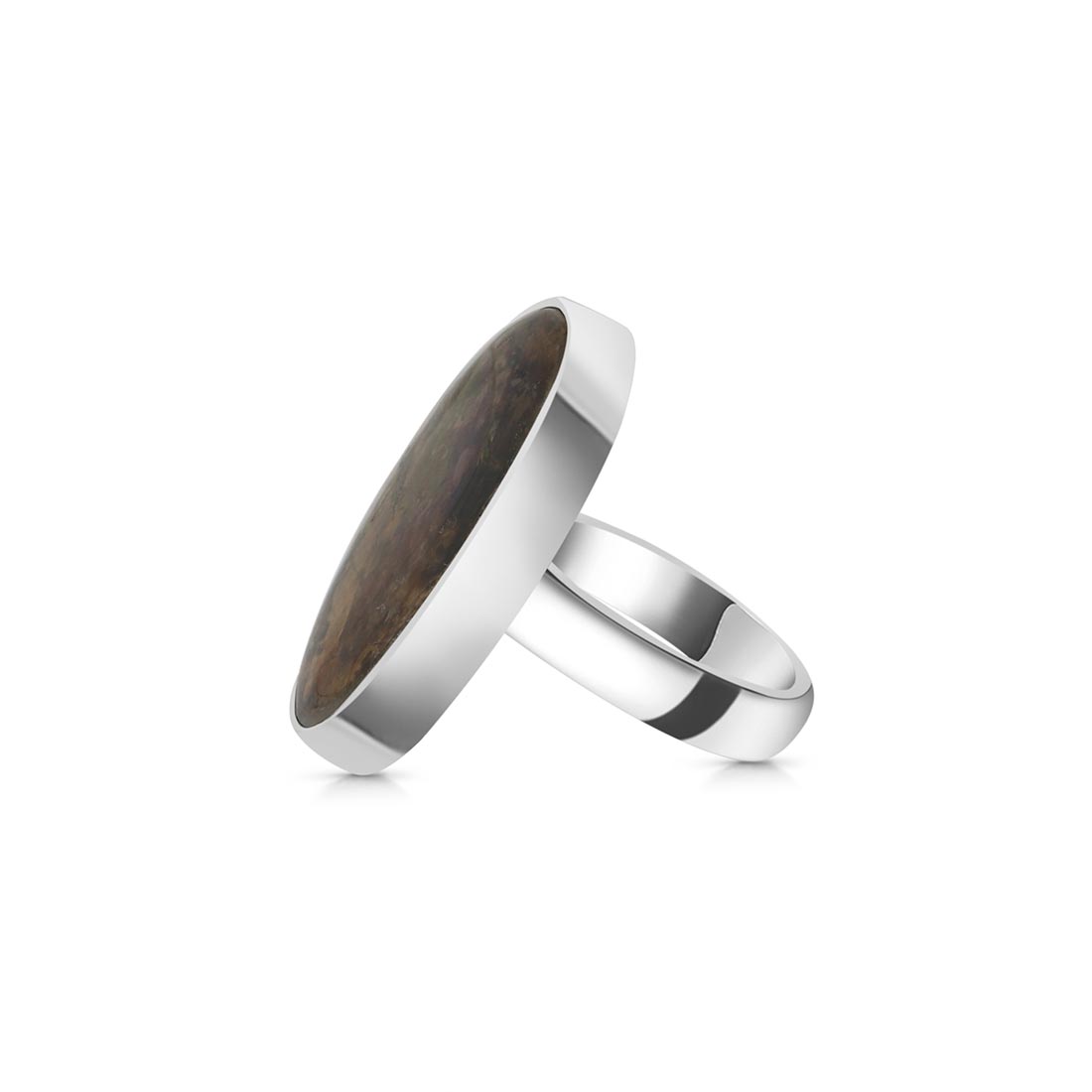 Ammolite Adjustable Ring-(AML-R-68)